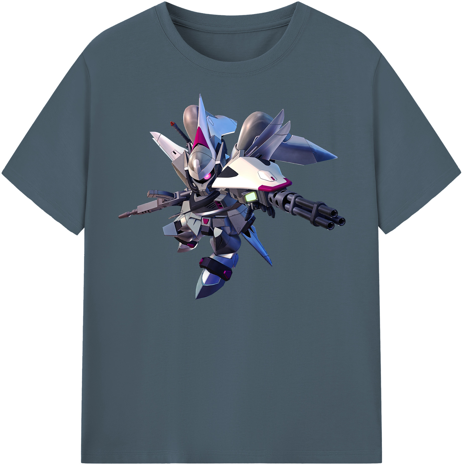 （画像用） 機動戦士ガンダム Mobile Suit Gundam 綿100％半袖Tシャツ（フロントプリント）